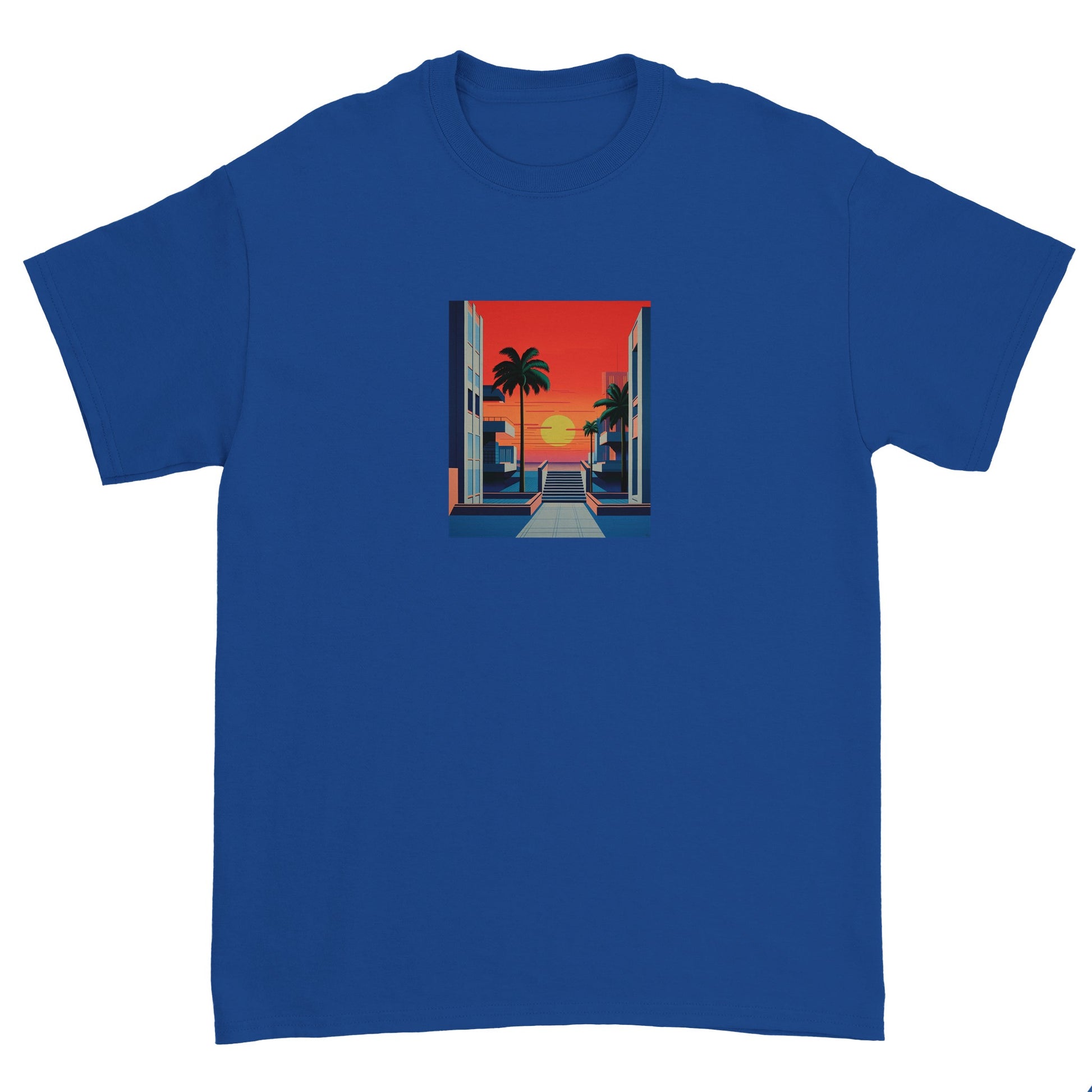 'Plaza' Ultra Cotton Crewneck T-Shirt – clayziq